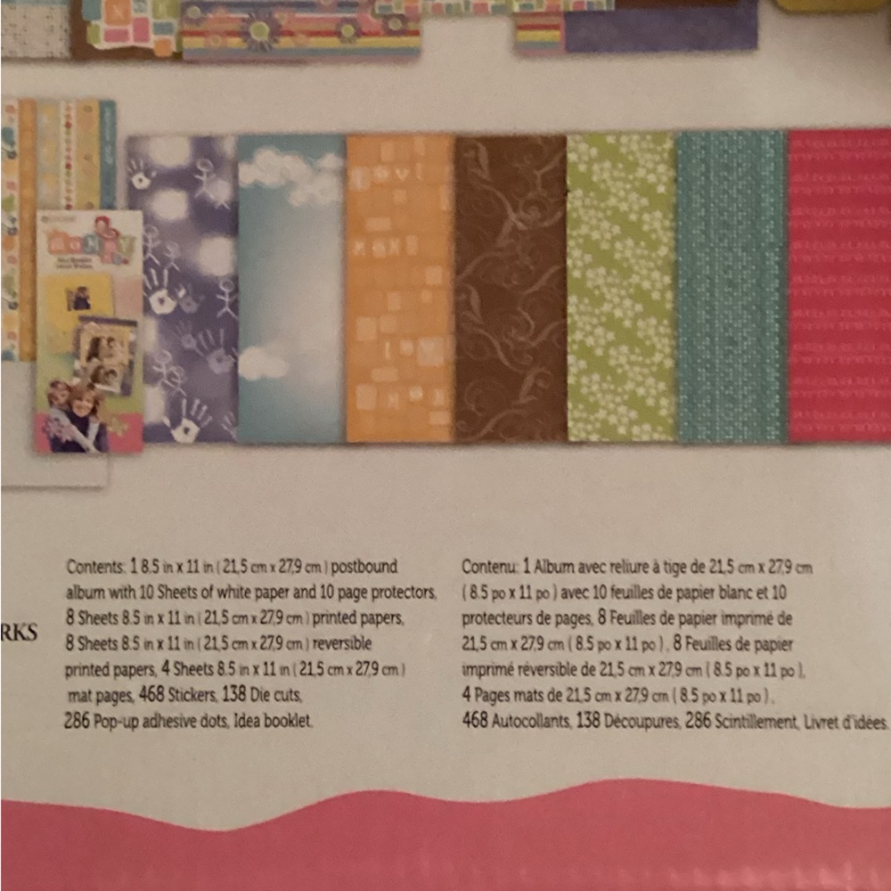 Scrapbook Kit Plus Extra Book - Picture 4 of 7
